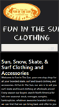 Mobile Screenshot of funinthesunclothing.ca